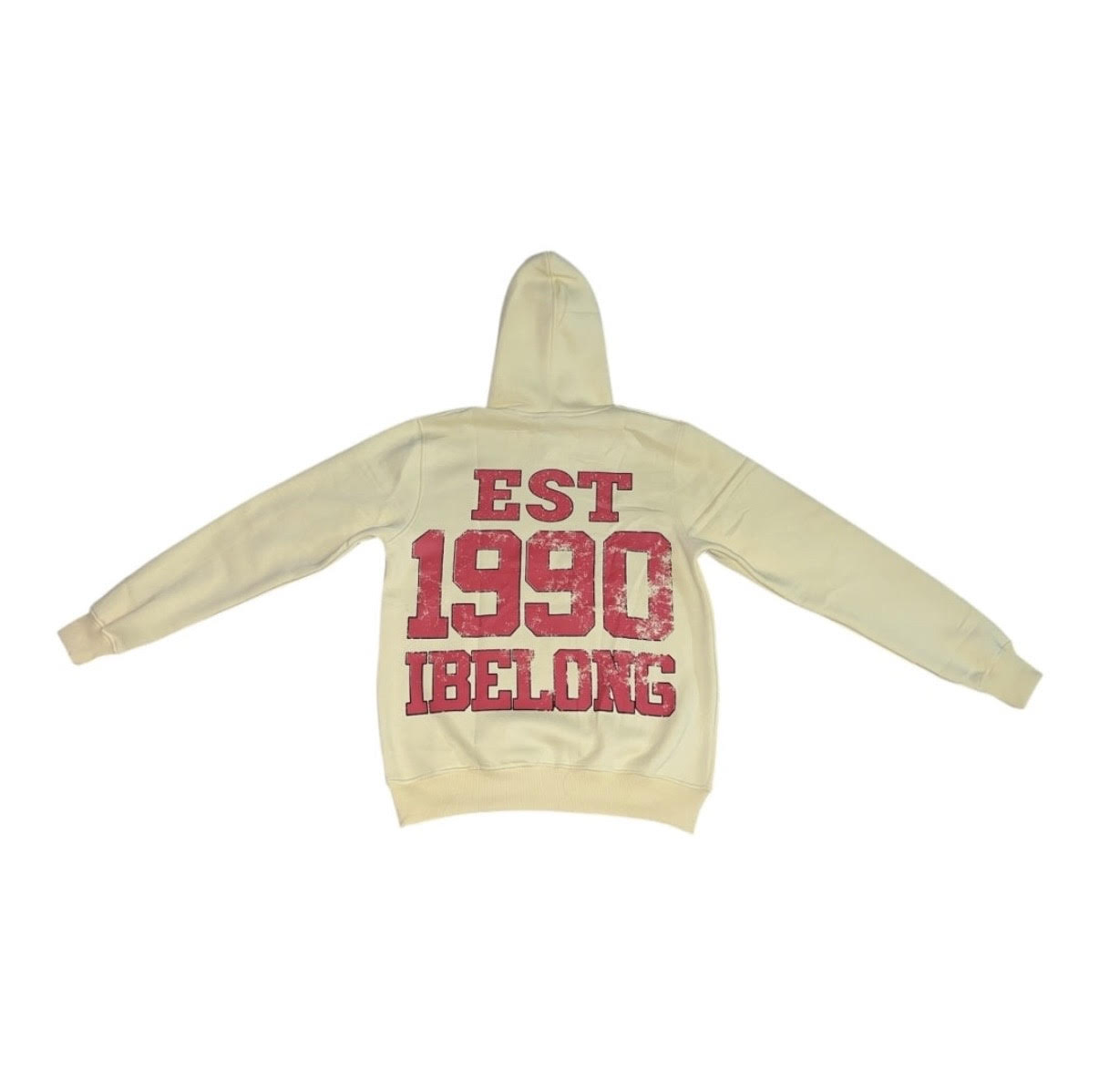 iBelong® Legacy Cream Hoodie