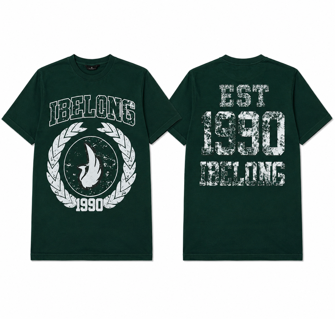 iBelong® Hunter Green Legacy Tee